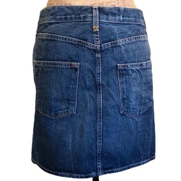 J.Crew 100% Cotton Denim Mini Skirt Size M - Picture 3 of 12